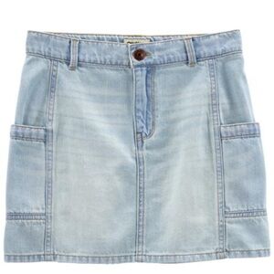 Oshkosh Denim Light Blue Mini Skirt Girls Size 7